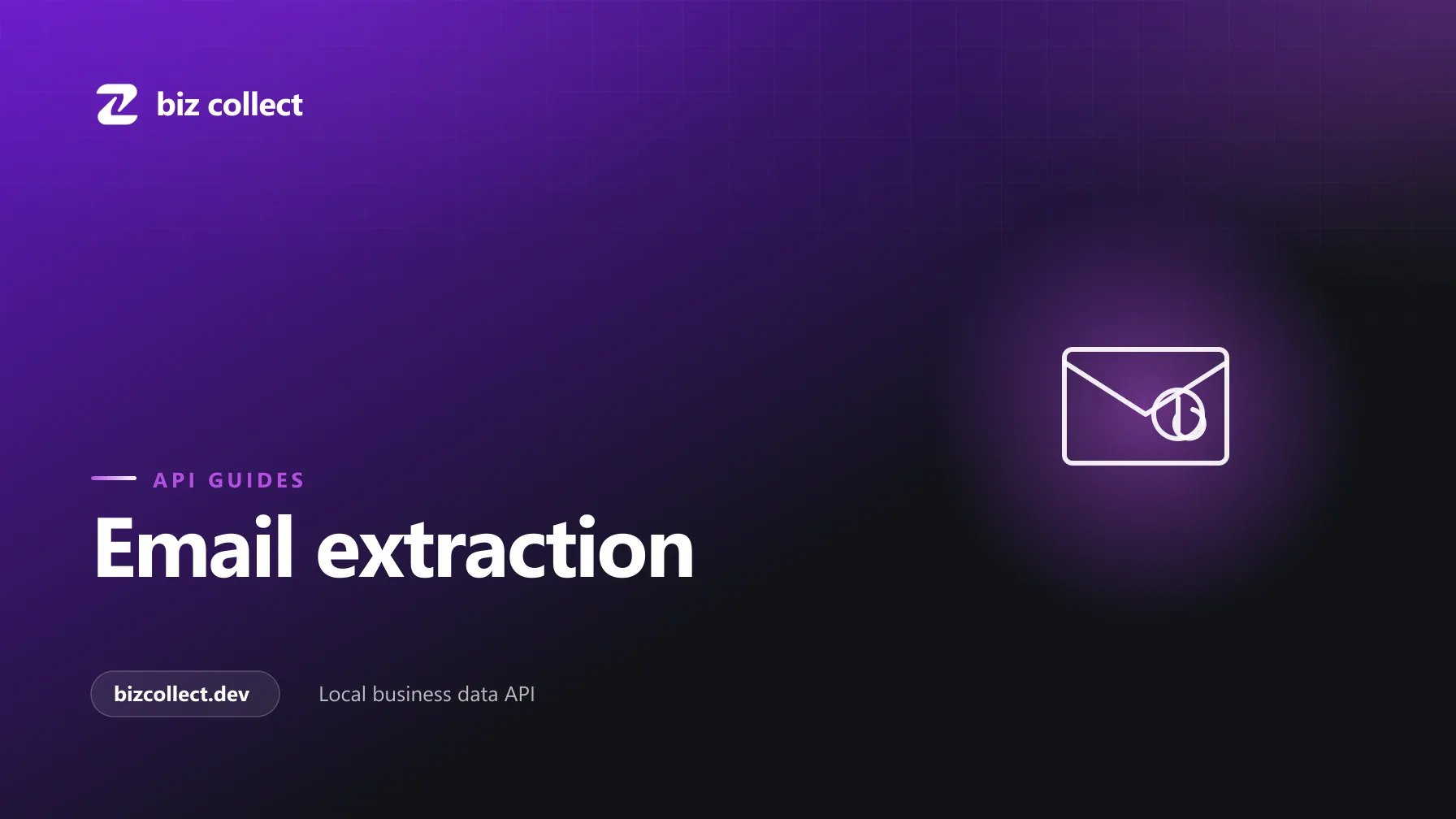 A website page source transforming into a clean, deduped list of business contact emails.