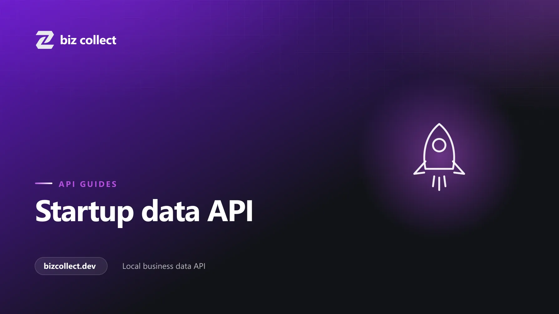 A startup data API returning company profiles, funding rounds, and growth signals as structured JSON records.